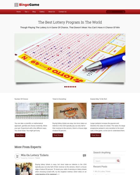 lottery wordpress theme